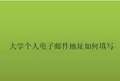 如何创建个人电子邮件格式（简单教程帮助您轻松设置电子邮件格式）