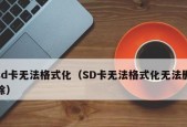 SD卡格式化数据能恢复吗（探究SD卡格式化后数据恢复的可行性）