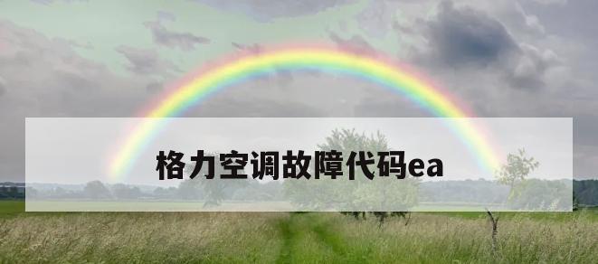 格力空调E8故障及解决方法（掌握格力空调E8故障的解决办法）  第3张