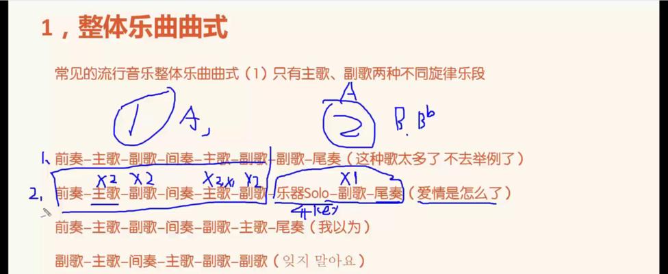 如何快速识别一首歌的主歌和副歌部分？  第1张
