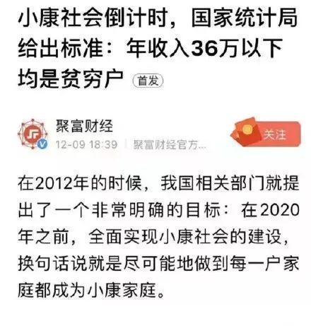 中国小康家庭收入标准图是什么？如何根据收入判断家庭是否达到小康水平？  第2张