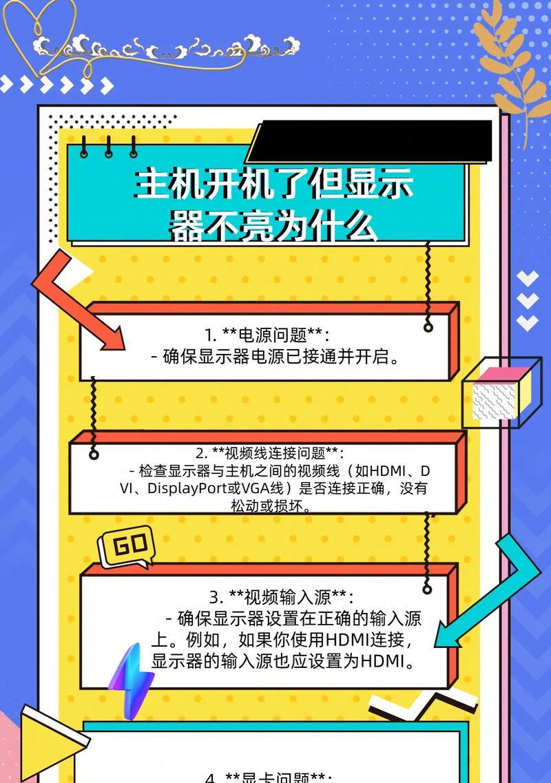 电脑开机屏幕不亮怎么办？有哪些解决方法？  第3张